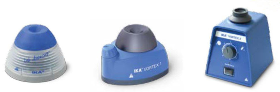 IKA, เครื่องผสมสารละลาย, Vortex Mixer