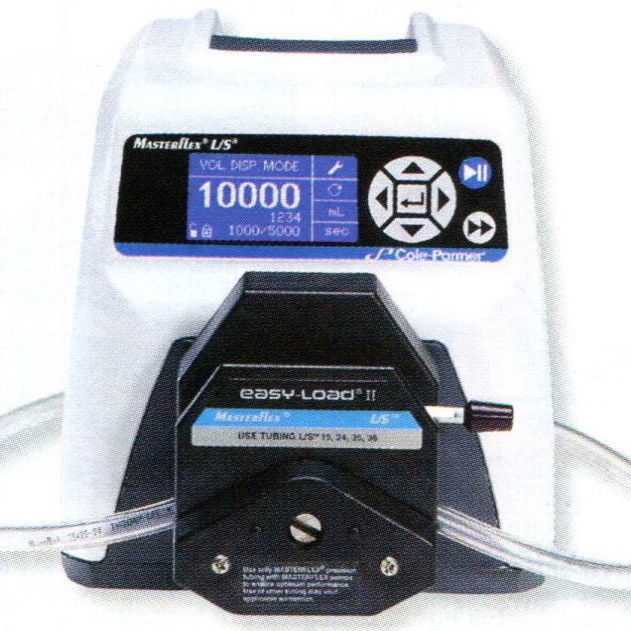 เป็น Peristaltic pump จาก USA. ที่มีหลายช่วงการใช้งาน ให้เลือกใช้ ได้รับมาตราฐาน ISO 9001 และ CE